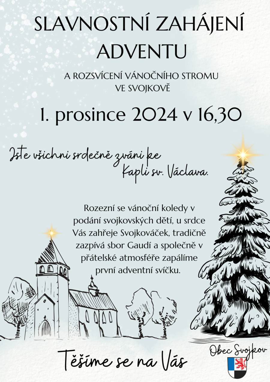 Slavnostní zahájení adventu 2024